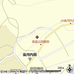 兵庫県宍粟市一宮町能倉1236周辺の地図