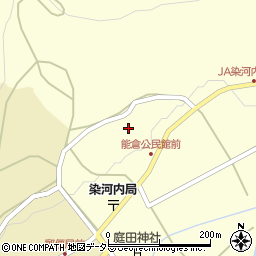 兵庫県宍粟市一宮町能倉1232周辺の地図