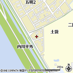 愛知県弥富市五明2丁目188周辺の地図