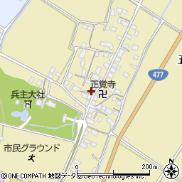 滋賀県野洲市五条271周辺の地図