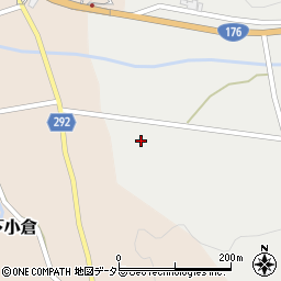 兵庫県丹波市柏原町上小倉557周辺の地図