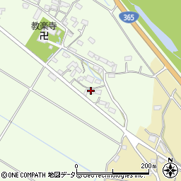 三重県いなべ市大安町片樋234周辺の地図