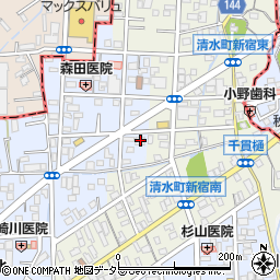 静岡県中小企業労務協会本所周辺の地図