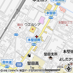 セブンイレブン大津本堅田５丁目店周辺の地図