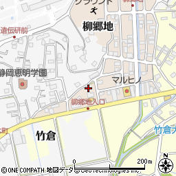 静岡県三島市柳郷地12周辺の地図