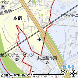 静岡県駿東郡長泉町本宿652周辺の地図
