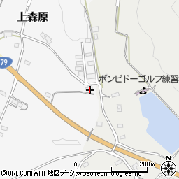 岡山県苫田郡鏡野町上森原223周辺の地図