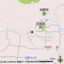 滋賀県東近江市小脇町836-1周辺の地図