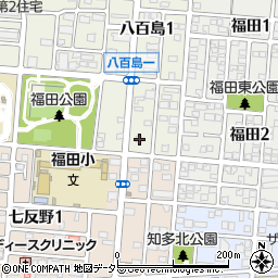 愛知県名古屋市港区八百島1丁目1308周辺の地図