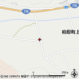 兵庫県丹波市柏原町上小倉845周辺の地図