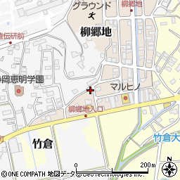 静岡県三島市柳郷地12-5周辺の地図