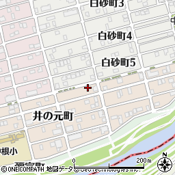 愛知県名古屋市瑞穂区井の元町120周辺の地図