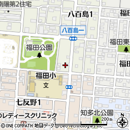 愛知県名古屋市港区八百島1丁目1413周辺の地図