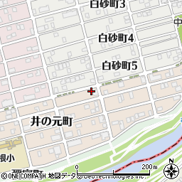 愛知県名古屋市瑞穂区井の元町122周辺の地図