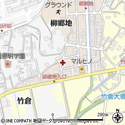 静岡県三島市柳郷地45周辺の地図