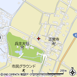 滋賀県野洲市五条258周辺の地図