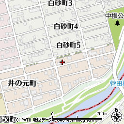 愛知県名古屋市瑞穂区井の元町213周辺の地図