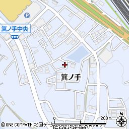 愛知県日進市赤池町箕ノ手13周辺の地図