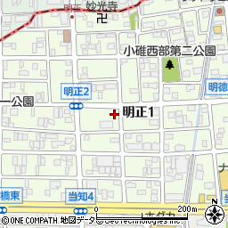 愛知県名古屋市港区明正1丁目303周辺の地図