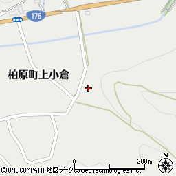 兵庫県丹波市柏原町上小倉544周辺の地図