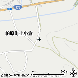 兵庫県丹波市柏原町上小倉545周辺の地図
