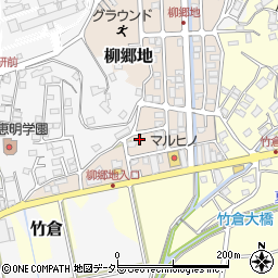 静岡県三島市柳郷地44周辺の地図