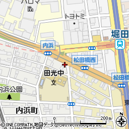 名学館堀田校周辺の地図