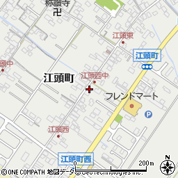 滋賀県近江八幡市江頭町577周辺の地図