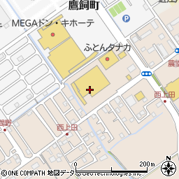 セリア近江八幡サウスモール店周辺の地図