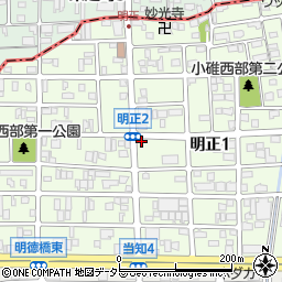 愛知県名古屋市港区明正1丁目311周辺の地図