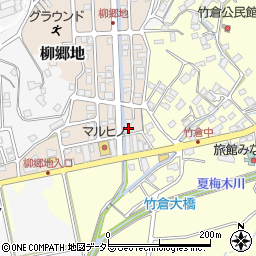 静岡県三島市柳郷地25周辺の地図