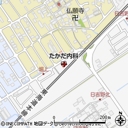 滋賀県近江八幡市日吉野町675周辺の地図