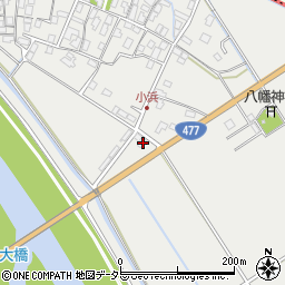 滋賀県守山市小浜町499周辺の地図