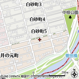 愛知県名古屋市瑞穂区井の元町219周辺の地図
