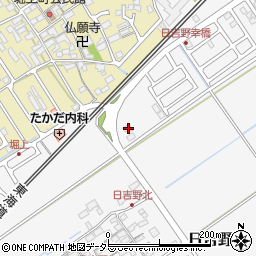 滋賀県近江八幡市日吉野町659周辺の地図