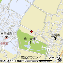 滋賀県野洲市五条557周辺の地図