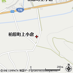 兵庫県丹波市柏原町上小倉538周辺の地図