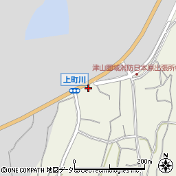 上町川周辺の地図