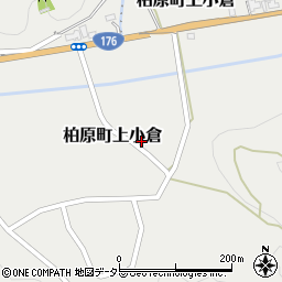 兵庫県丹波市柏原町上小倉535周辺の地図