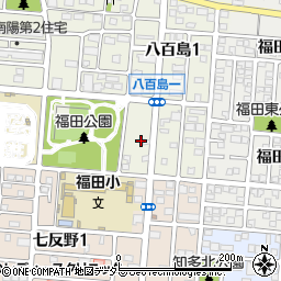 愛知県名古屋市港区八百島1丁目1409周辺の地図