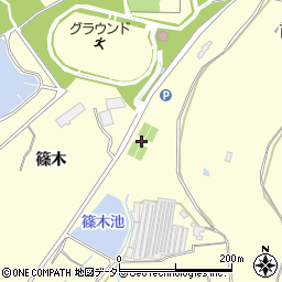 愛知池運動公園テニスコート周辺の地図