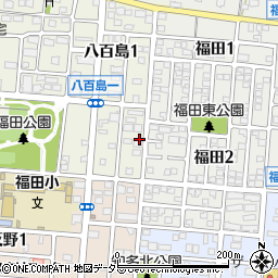 愛知県名古屋市港区八百島1丁目1205周辺の地図