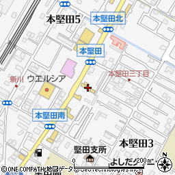 ネッツトヨタびわこ堅田店周辺の地図