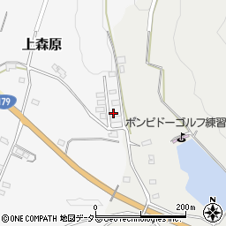 岡山県苫田郡鏡野町上森原225-12周辺の地図