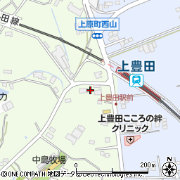 キョーワ薬局　上豊田店周辺の地図