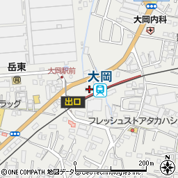 袴田学税理士事務所周辺の地図
