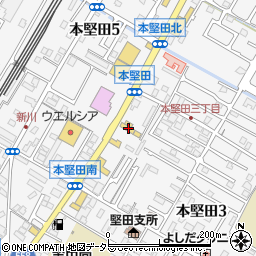 ネッツトヨタびわこ株式会社　堅田店周辺の地図