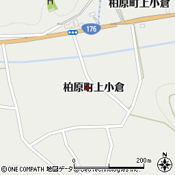 兵庫県丹波市柏原町上小倉520周辺の地図