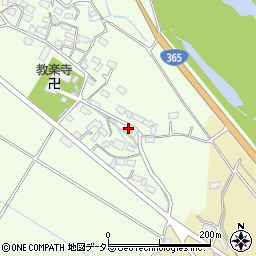 三重県いなべ市大安町片樋296周辺の地図