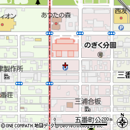 愛知県名古屋市熱田区五番町8周辺の地図